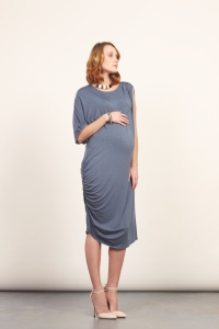 SS13 CollectionKeungzai Ruched Asymmetric Dress